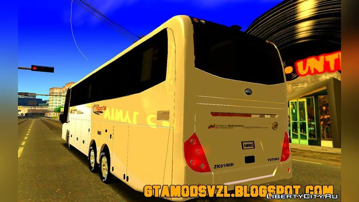 Yutong ZK6146H Місія Транспорту / GTA San Andreas