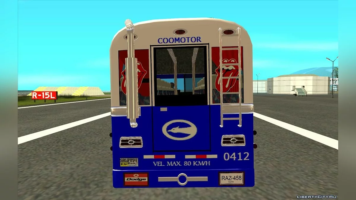 Ônibus Rurais Dodge D500 e D600 / GTA San Andreas