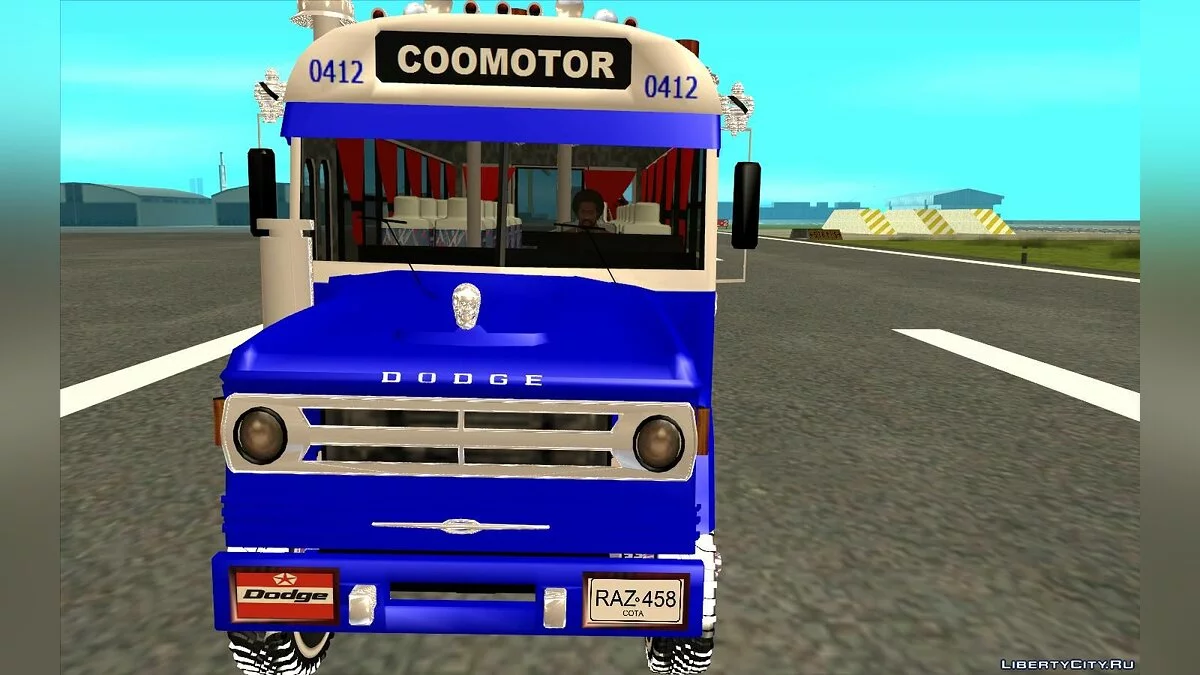 Ônibus Rurais Dodge D500 e D600 / GTA San Andreas