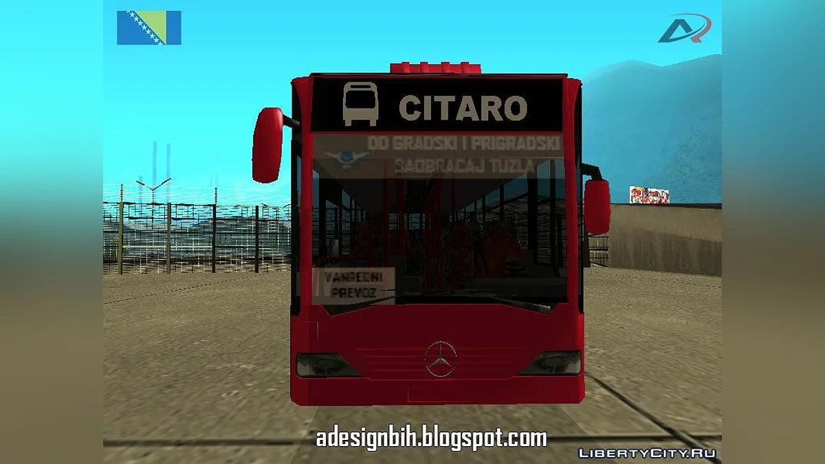 GIPS Tuzla Mercedes Benz Citaro / GTA San Andreas