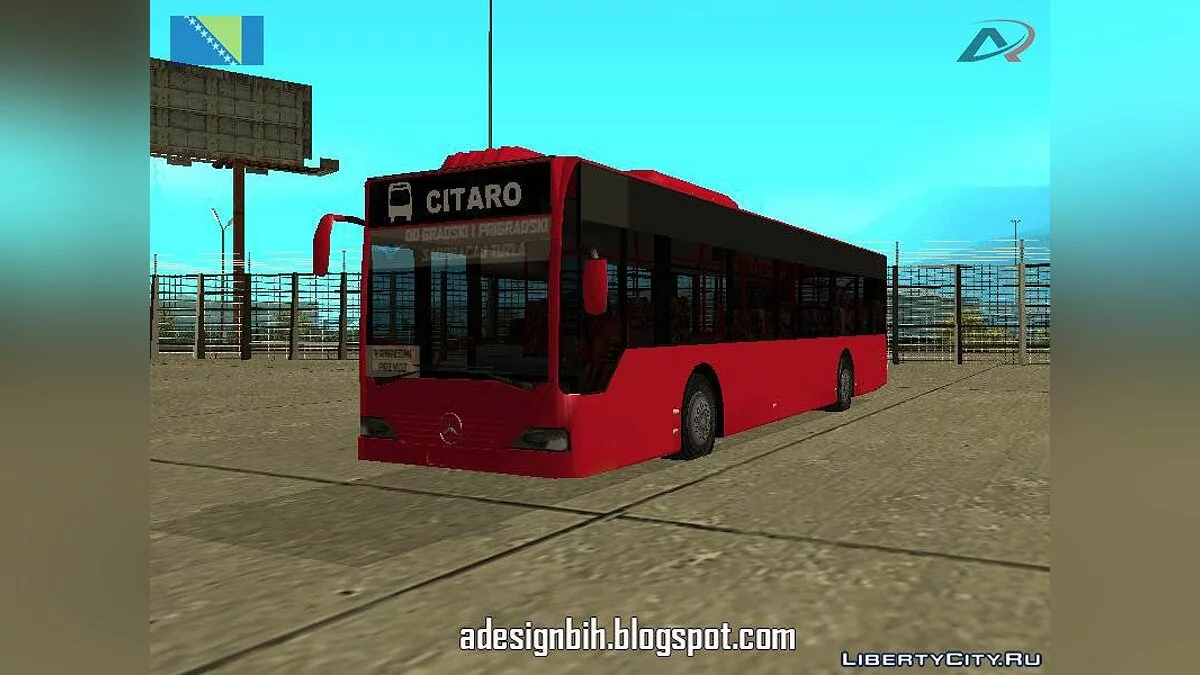 GIPS Tuzla Mercedes Benz Citaro / GTA San Andreas
