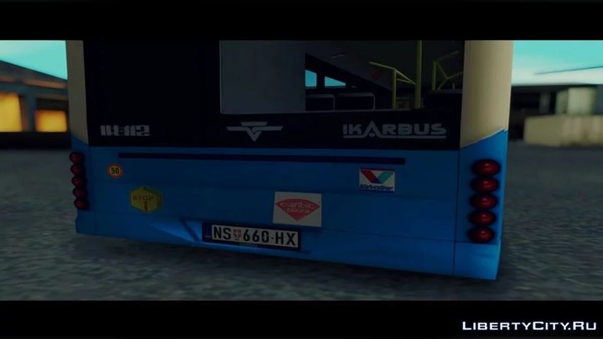 Ikarbus IK-112N JGSP Novi Sad / GTA San Andreas