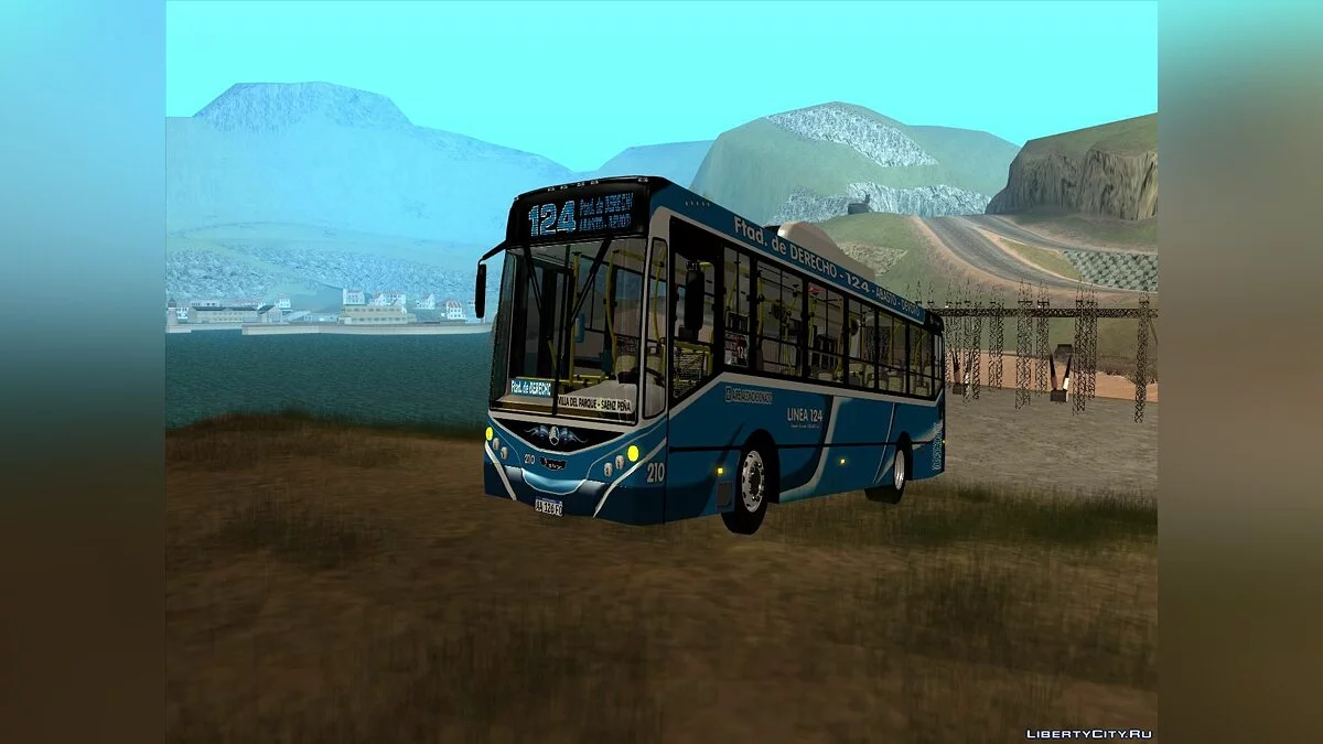 Linea 124 Metalpar Iguazu II MB-1621L-SB / GTA San Andreas