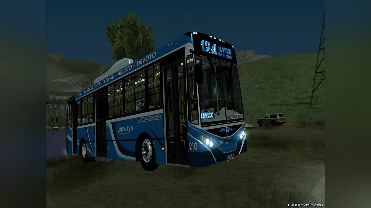 Linea 124 Metalpar Iguazu II MB-1621L-SB / GTA San Andreas