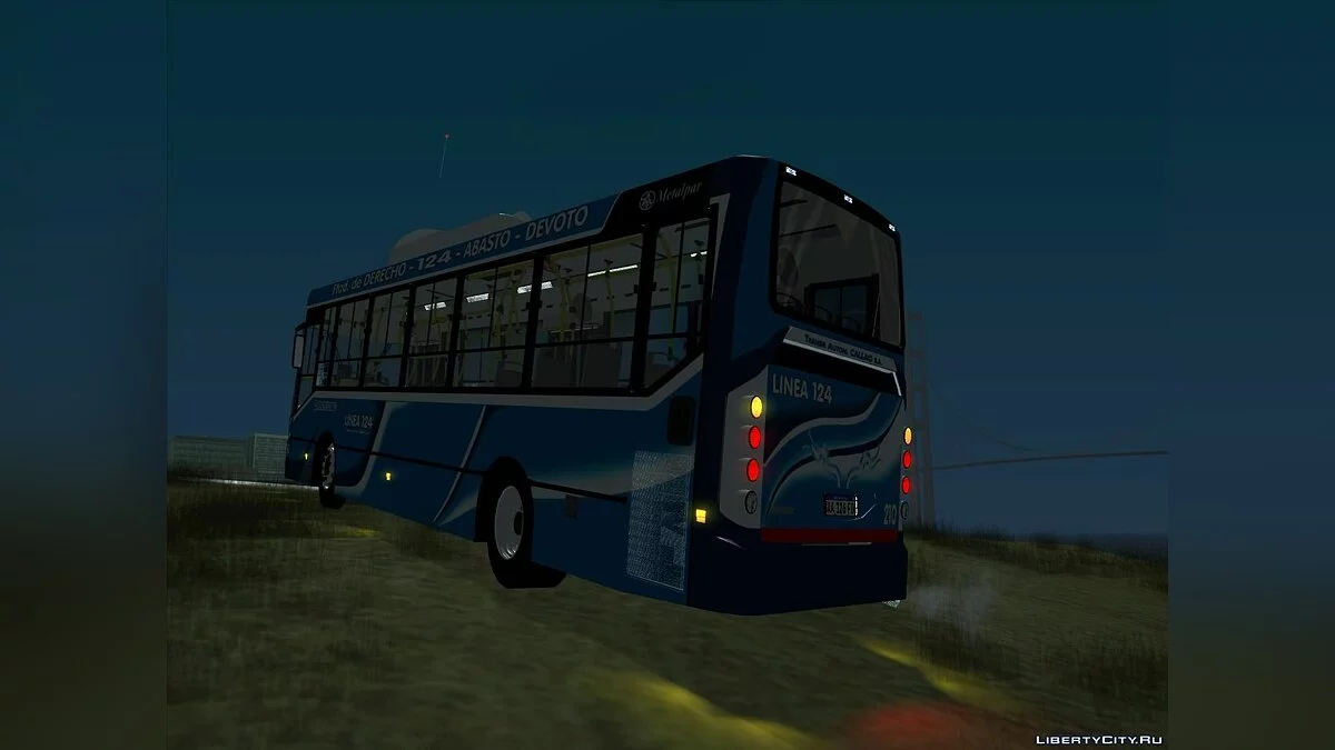 Linea 124 Metalpar Iguazu II MB-1621L-SB / GTA San Andreas