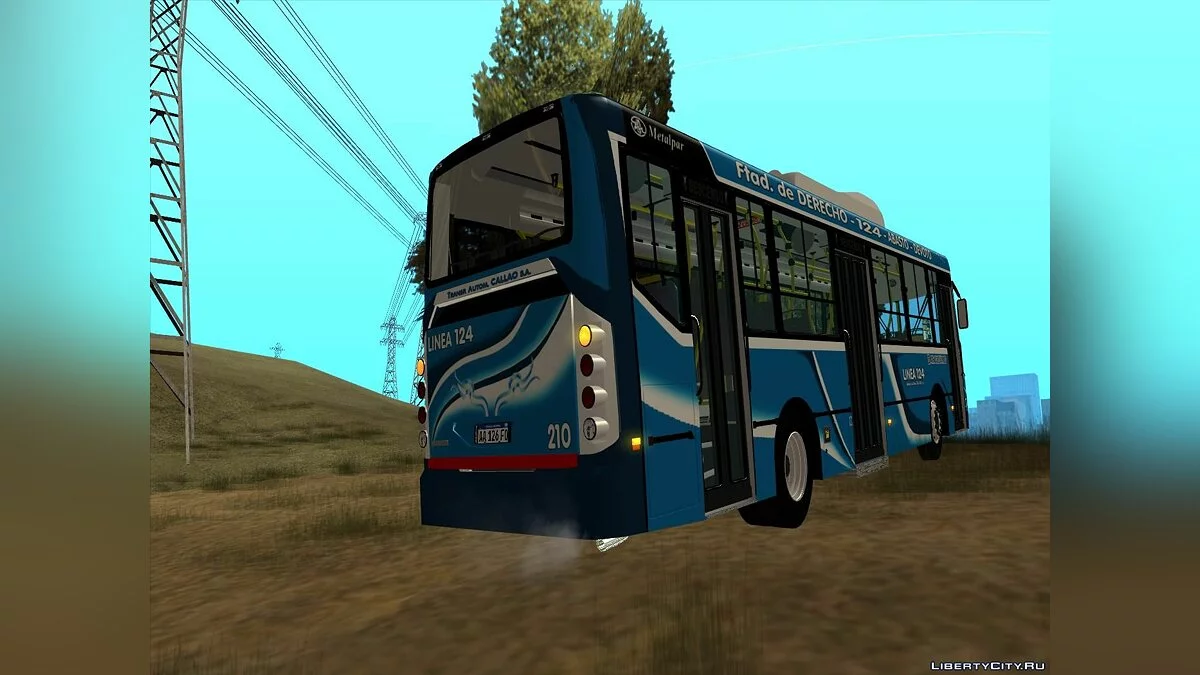Linea 124 Metalpar Iguazu II MB-1621L-SB / GTA San Andreas