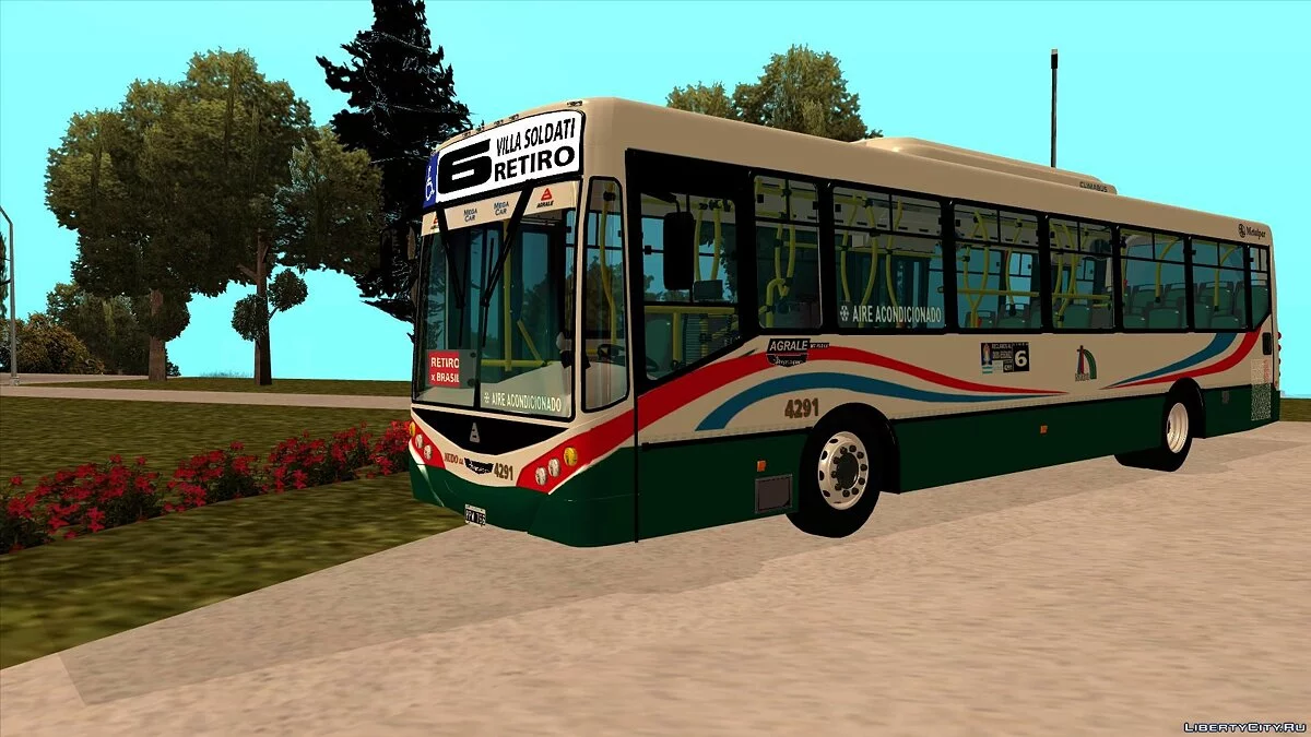 Metalpar Iguazú II Agrale MT15 Line 6 / GTA San Andreas