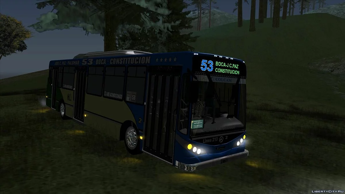 Metalpar Iguazú II MB-1718L-SB - Лінія 53 / GTA San Andreas