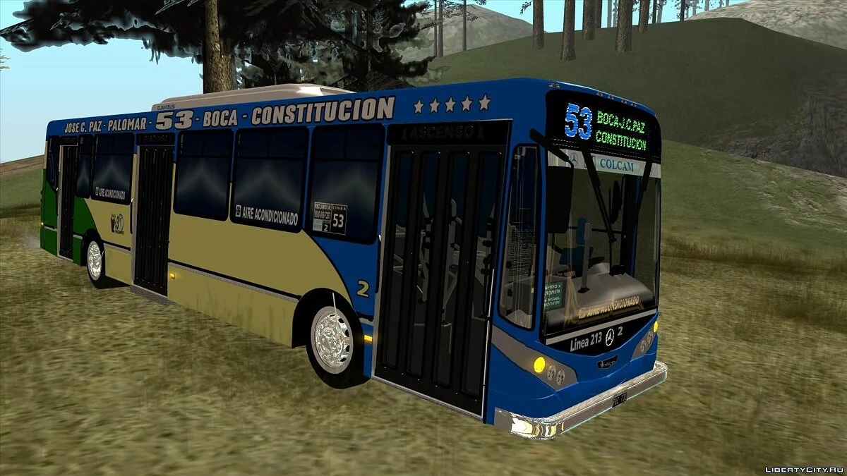 Metalpar Iguazú II MB-1718L-SB - Лінія 53 / GTA San Andreas