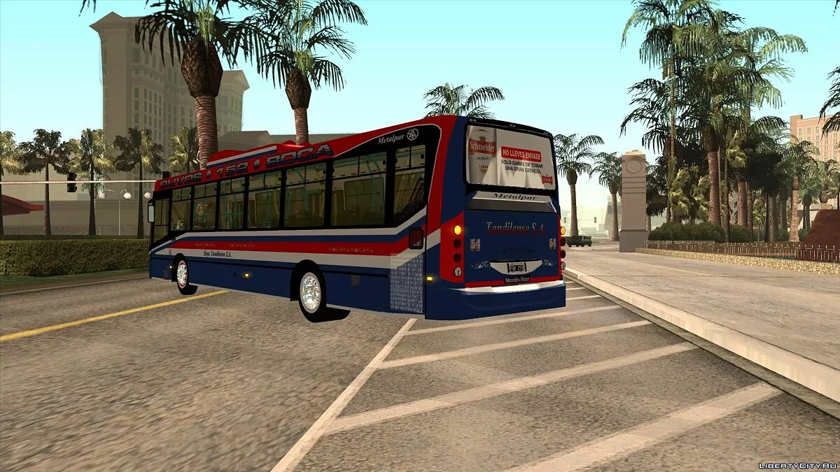Metalpar Iguazú II O500 U 152线路 / GTA San Andreas