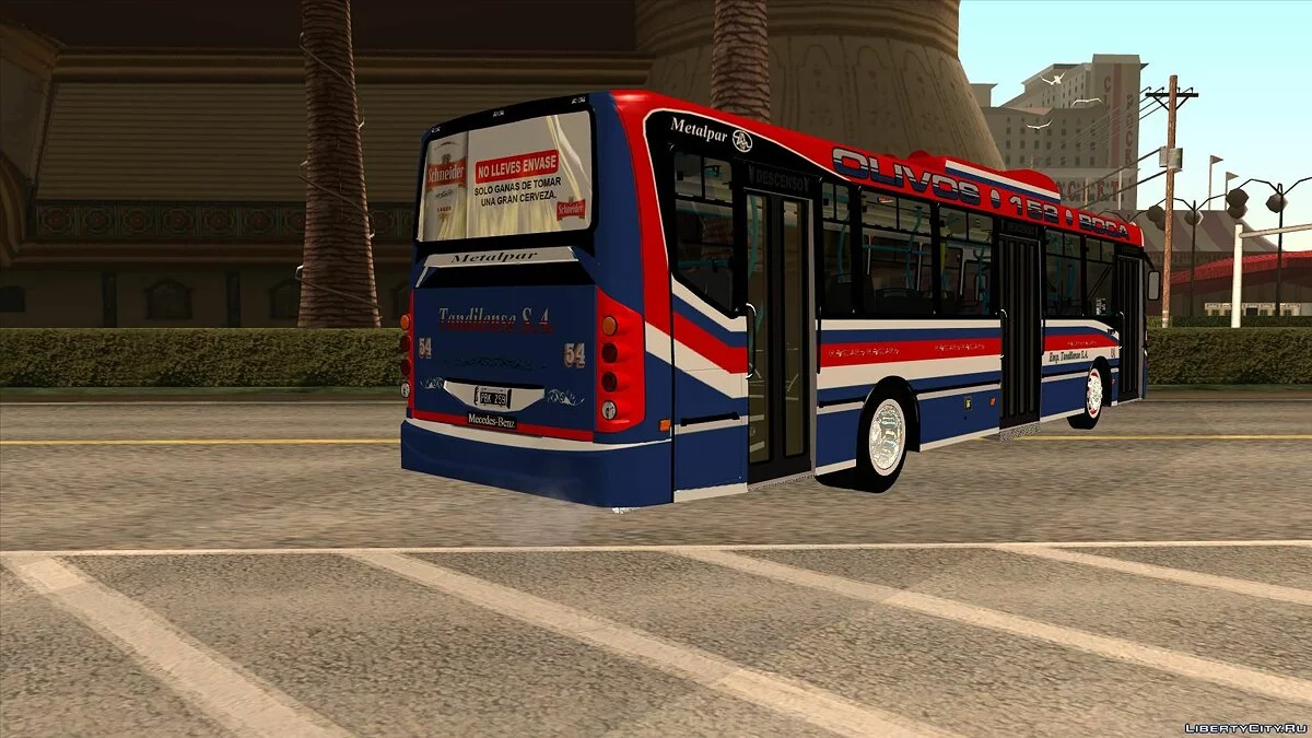Metalpar Iguazú II O500 U 152线路 / GTA San Andreas