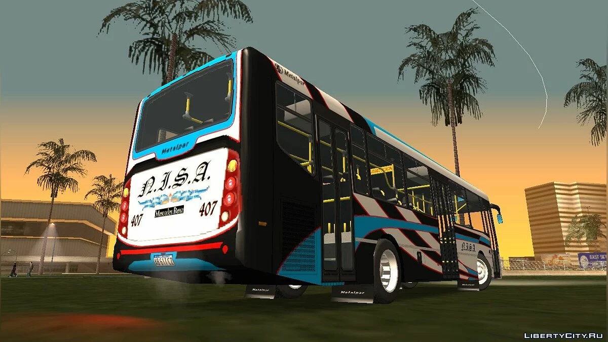 Metalpar Iguazu III MB O500U - 382线路 / GTA San Andreas