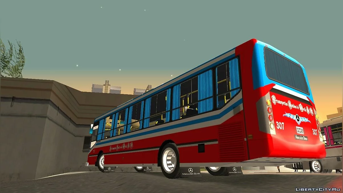 Metalpar Iguazu MB OH1618L - Linie 238 / GTA San Andreas