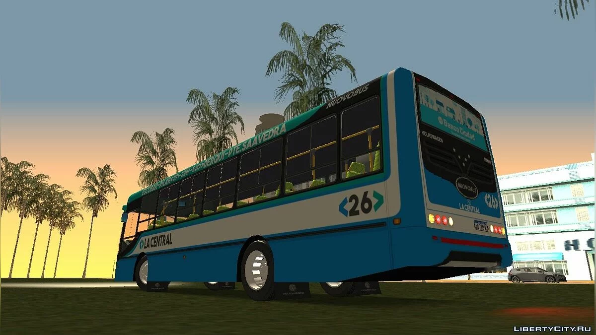 Nuovobus Menghi VW 15-190 EOD - Jalur 291 / GTA San Andreas