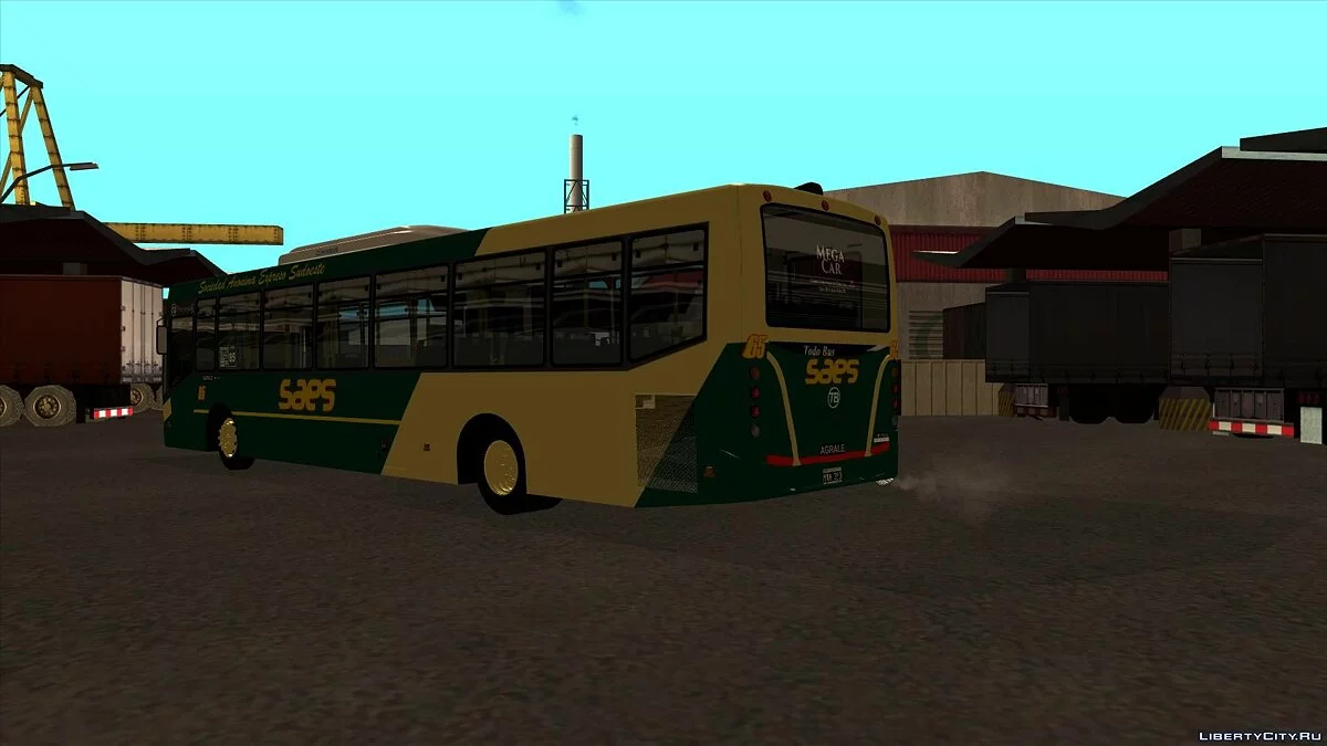 Todo Bus Agrale MT17 Линия 85 / GTA San Andreas