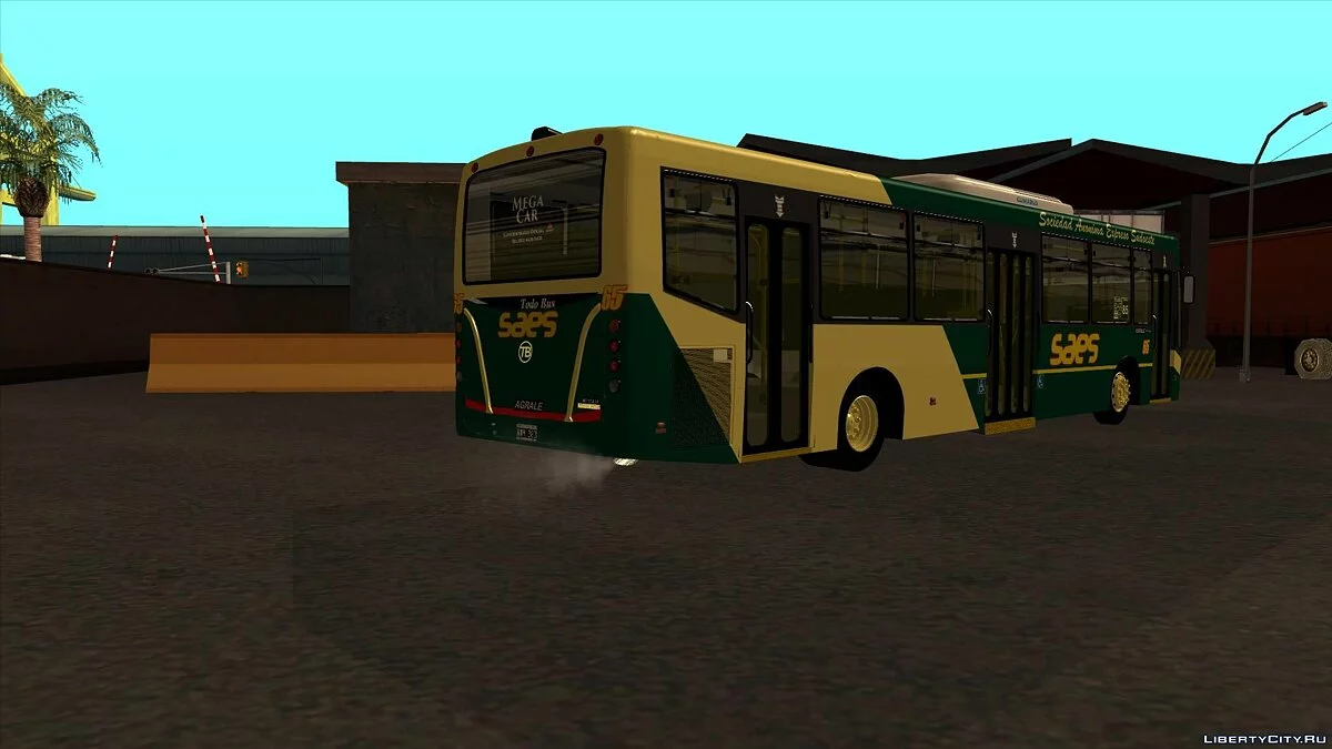 Todo Bus Agrale MT17 Линия 85 / GTA San Andreas