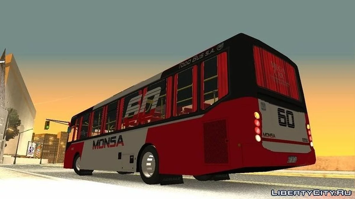 TodoBus Pompeya III MT17 - ligne 60 / GTA San Andreas