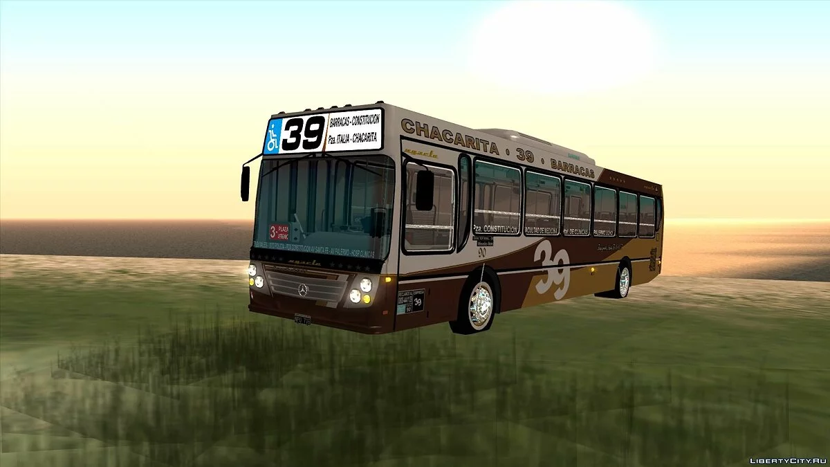 European Ugarte IV MB-1718L-SB - Line 39 / GTA San Andreas