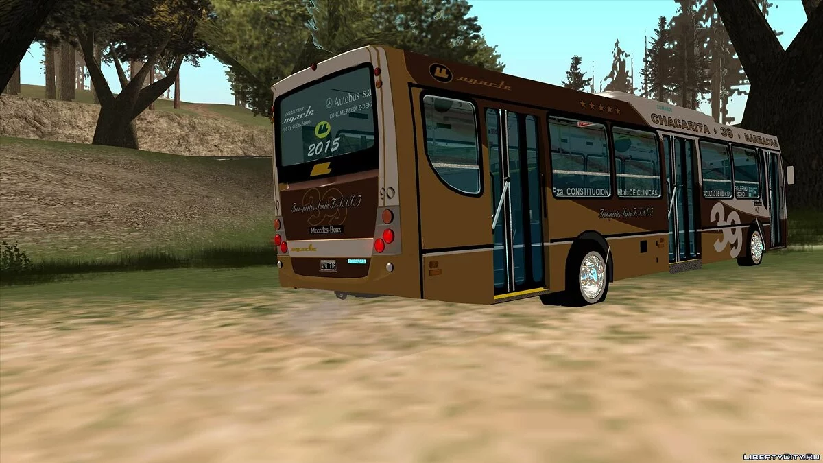 European Ugarte IV MB-1718L-SB - Line 39 / GTA San Andreas