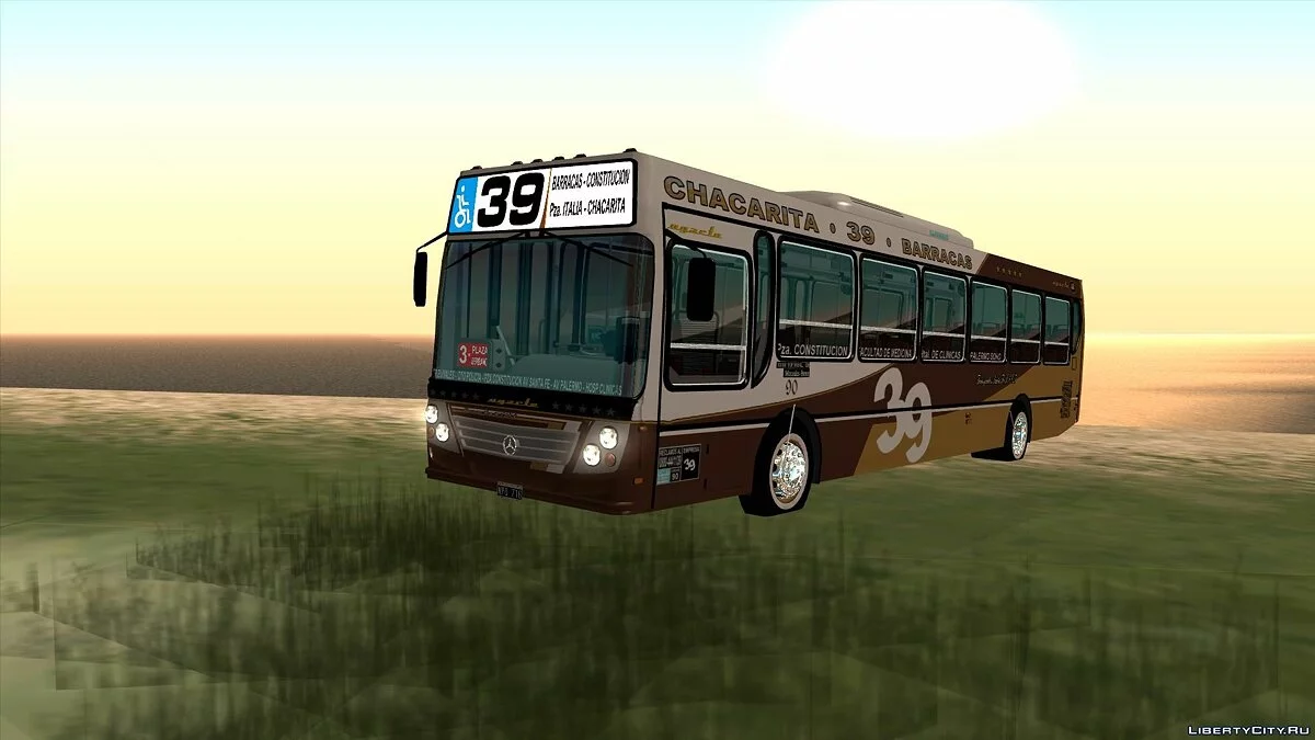 European Ugarte IV MB-1718L-SB - Line 39 / GTA San Andreas