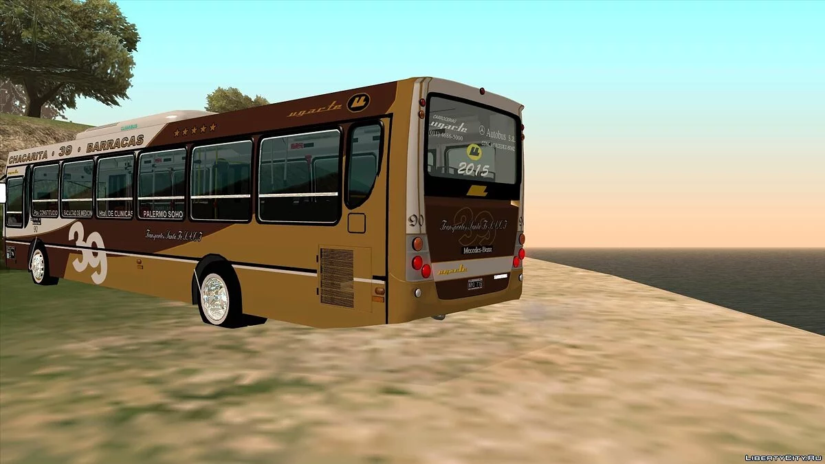 European Ugarte IV MB-1718L-SB - Line 39 / GTA San Andreas