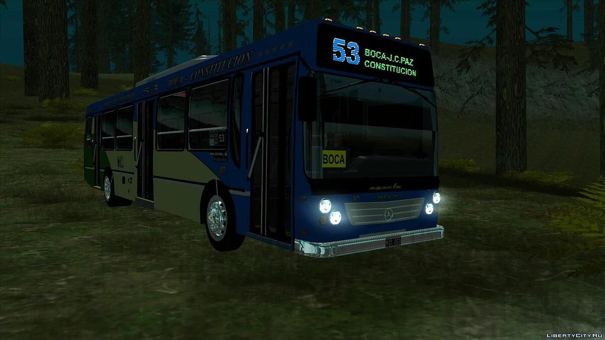 European Ugarte IV MB-1718L-SB Line 53 / GTA San Andreas