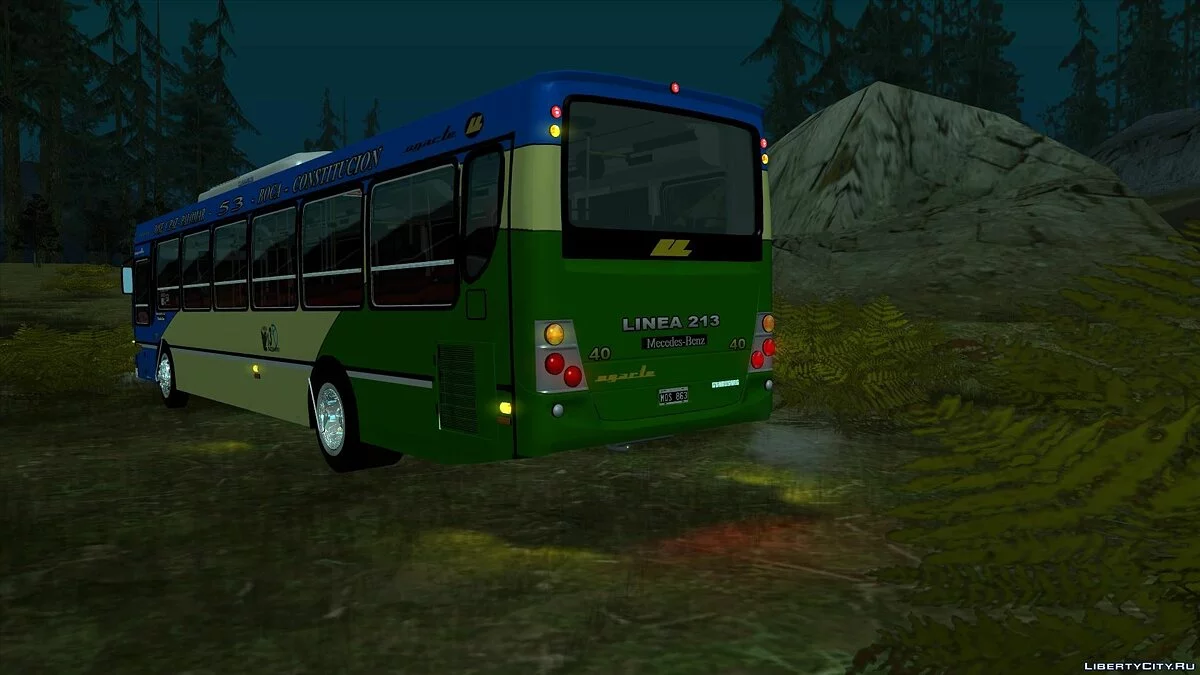 European Ugarte IV MB-1718L-SB Line 53 / GTA San Andreas