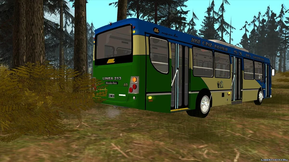 European Ugarte IV MB-1718L-SB Line 53 / GTA San Andreas