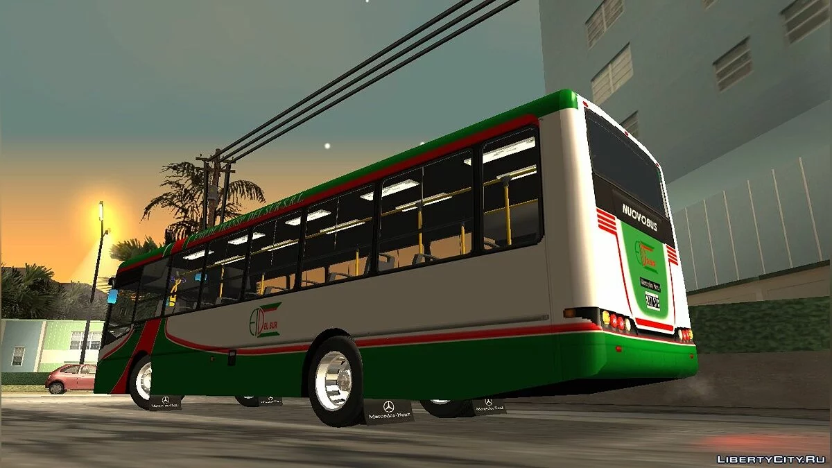 Nuovobus Bam-Bam MB OF1418 - Лінія 404 / GTA San Andreas