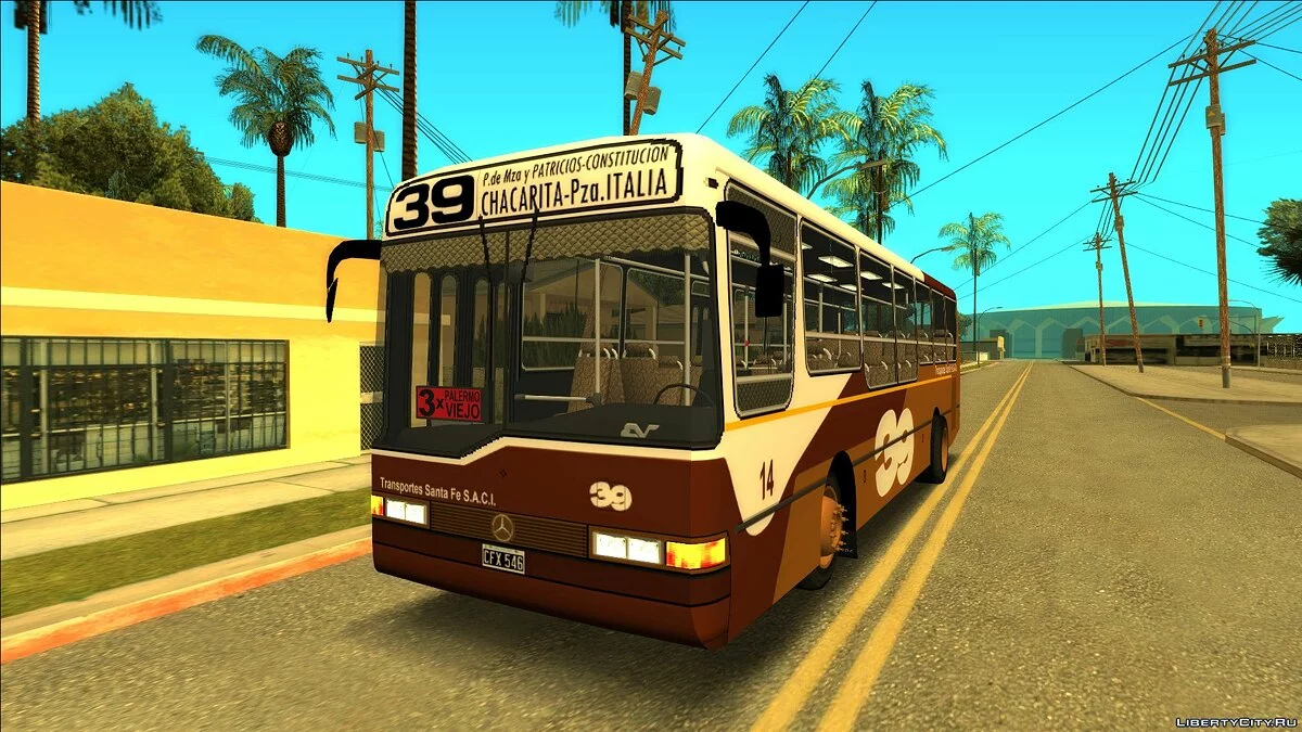 Eivar MB OH1621 - Line 39 / GTA San Andreas