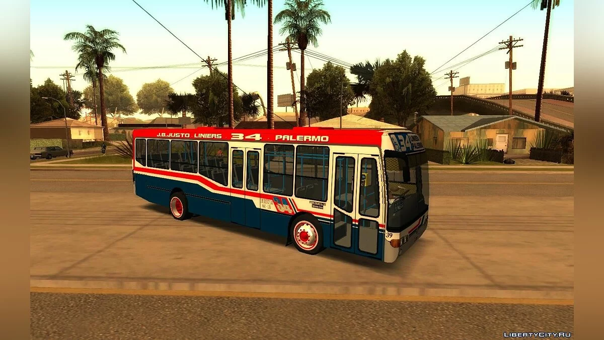 Marcopolo Viale MB OH1521L - Лінія 34 / GTA San Andreas