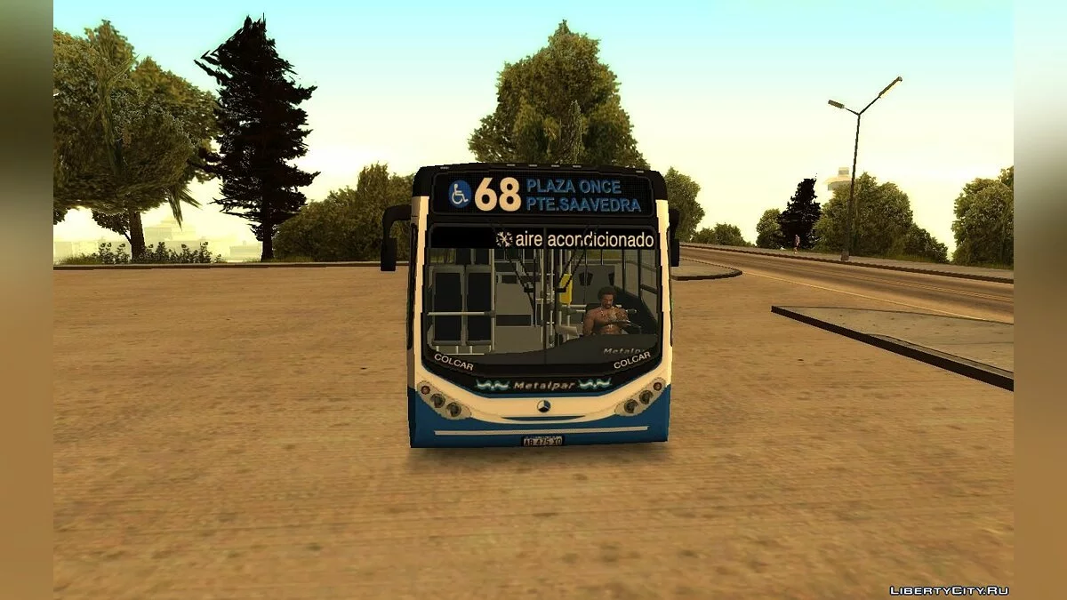 Metalpar Iguazu III MB OH1621L - Line 68 / GTA San Andreas