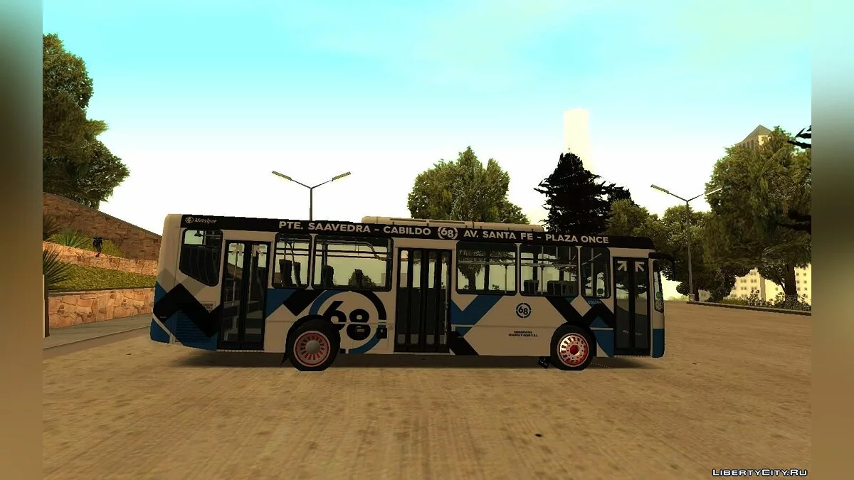 Metalpar Iguazu III MB OH1621L - Line 68 / GTA San Andreas