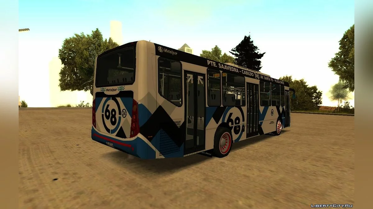 Metalpar Iguazu III MB OH1621L - Line 68 / GTA San Andreas