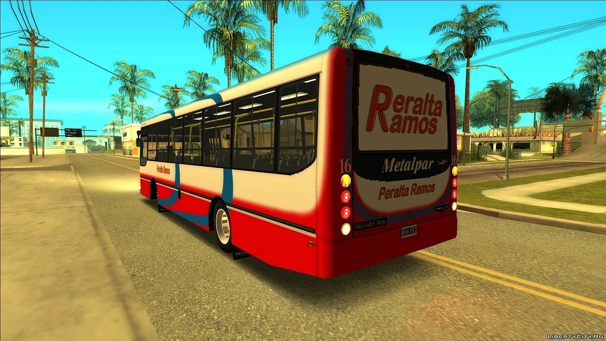 Metalpar Tronador OF1418 - Linie 511 (Mar Del Plata) / GTA San Andreas