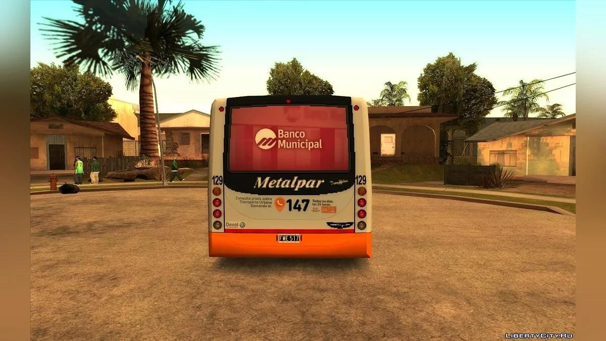 Metalpar Tronador VW 17.210OD - Linea 113 SEMTUR / GTA San Andreas