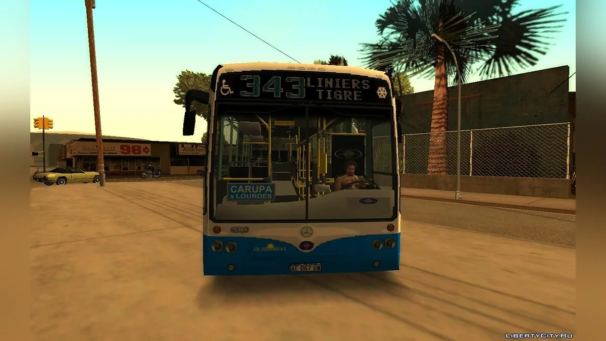 Nuovobus Menghi MB OH1621L - Line 343 / GTA San Andreas