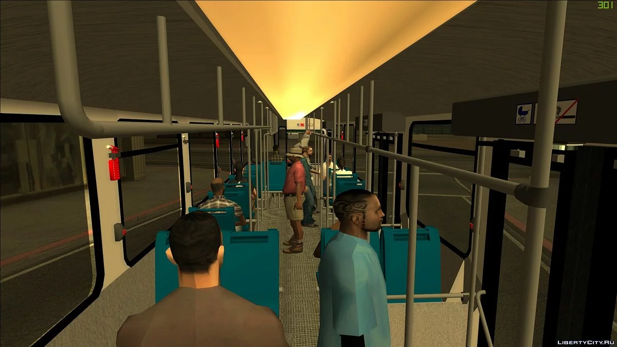 Rocar de Simon E 412 Тролейбус / GTA San Andreas