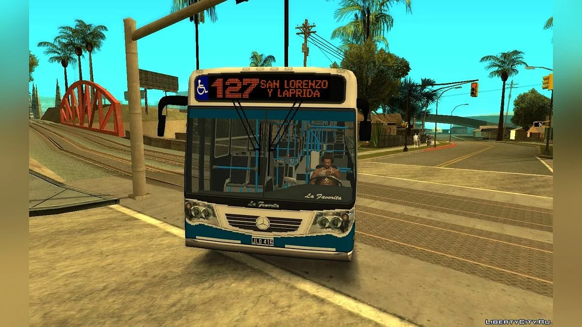 La Favorita GR I MB OH1618L - Ligne 127 EMTR / GTA San Andreas