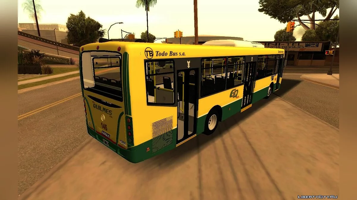 Todo Bus Agrale MT17 - Линия 98 / GTA San Andreas