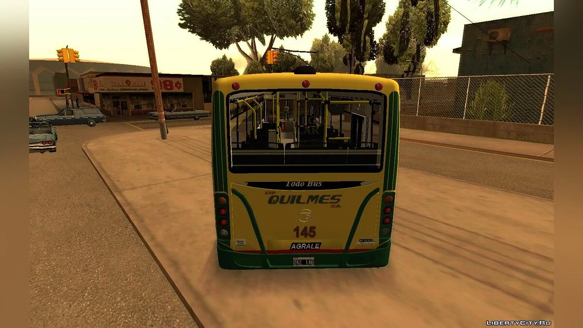 Todo Bus Agrale MT17 - Линия 98 / GTA San Andreas