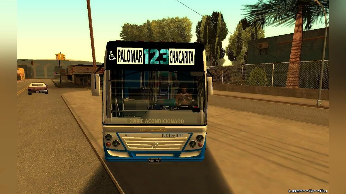 Ugarte Europeo Mercedes Benz 1718 - Line 123 / GTA San Andreas