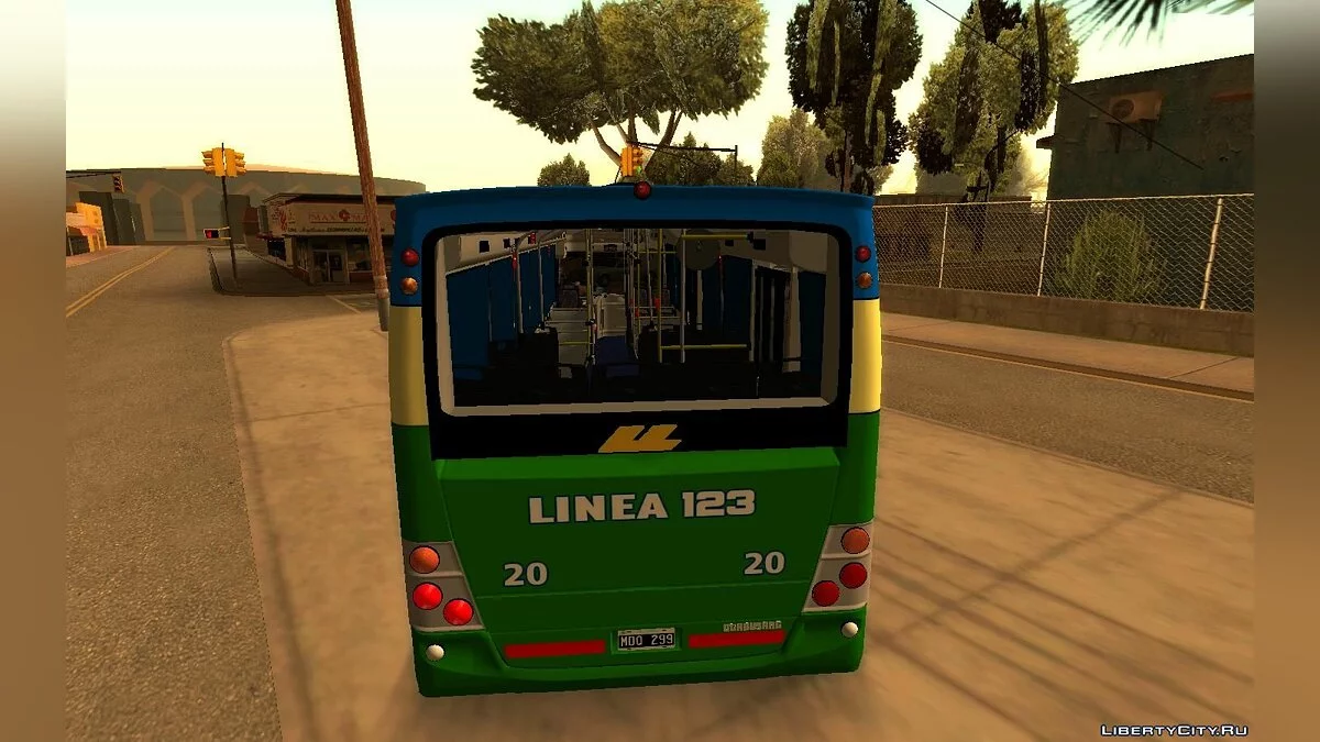 Ugarte Europeo Mercedes Benz 1718 - Line 123 / GTA San Andreas