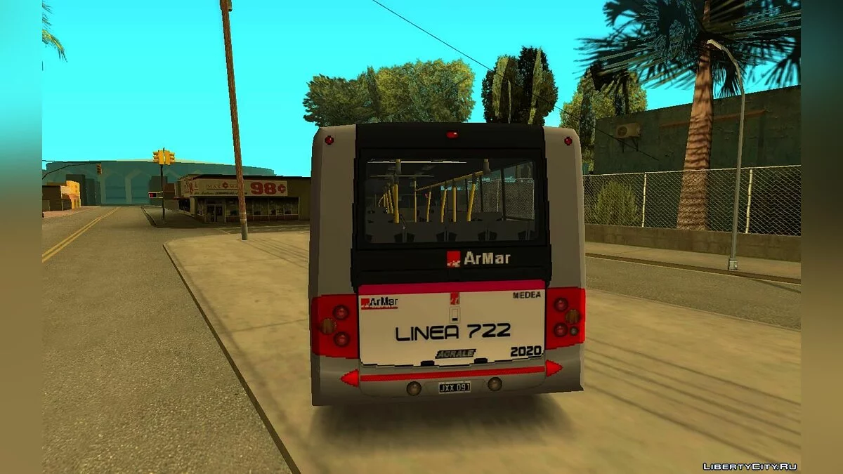 ArMar Medea Plus Agrale MA15 - Line 722 / GTA San Andreas