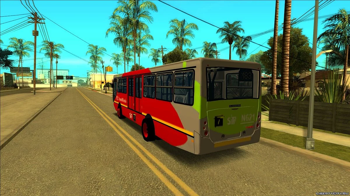 Busscar Urbanuss Pluss S3 DUAL TransMilenio / GTA San Andreas