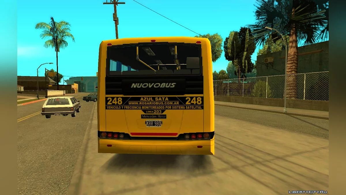 Nuovobus BamBam MB OH1723L - الخط 203 أزول SATA / جي تي إيه سان أندرياس