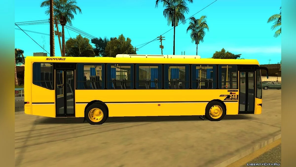 Nuovobus BamBam MB OH1723L - الخط 203 أزول SATA / جي تي إيه سان أندرياس