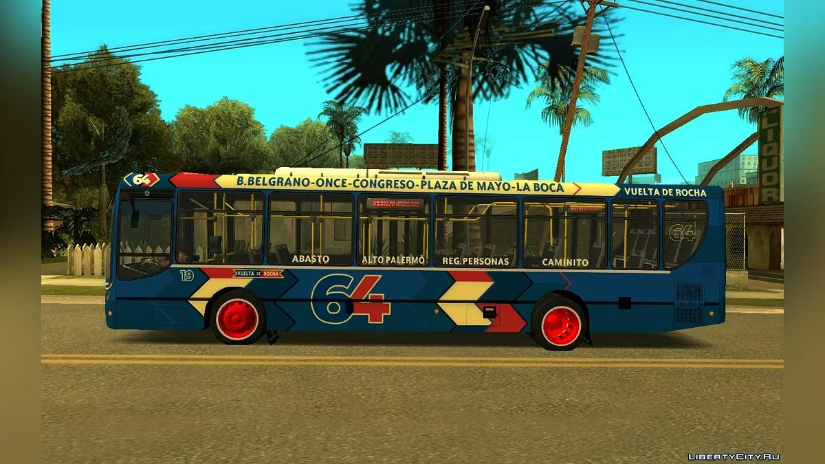 Italbus Tropea III MB OH1621L - Route 64 / GTA San Andreas