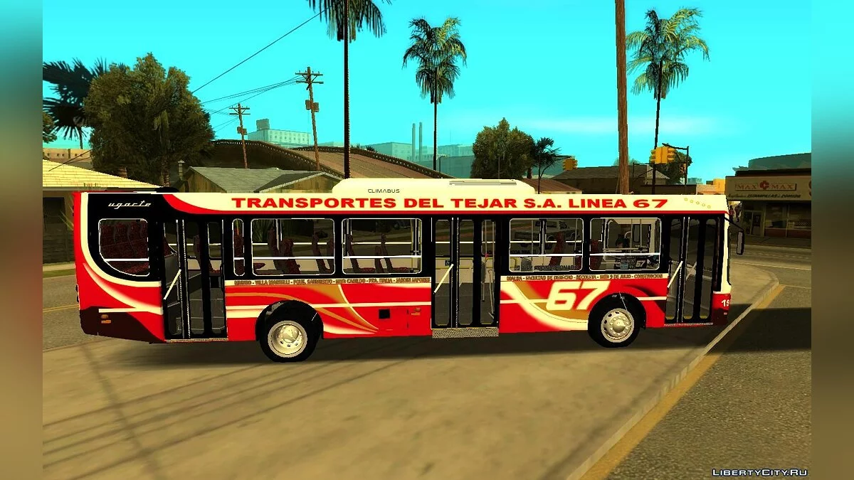 Лінія 67 Ugarte Europeo MB O500-U / GTA San Andreas