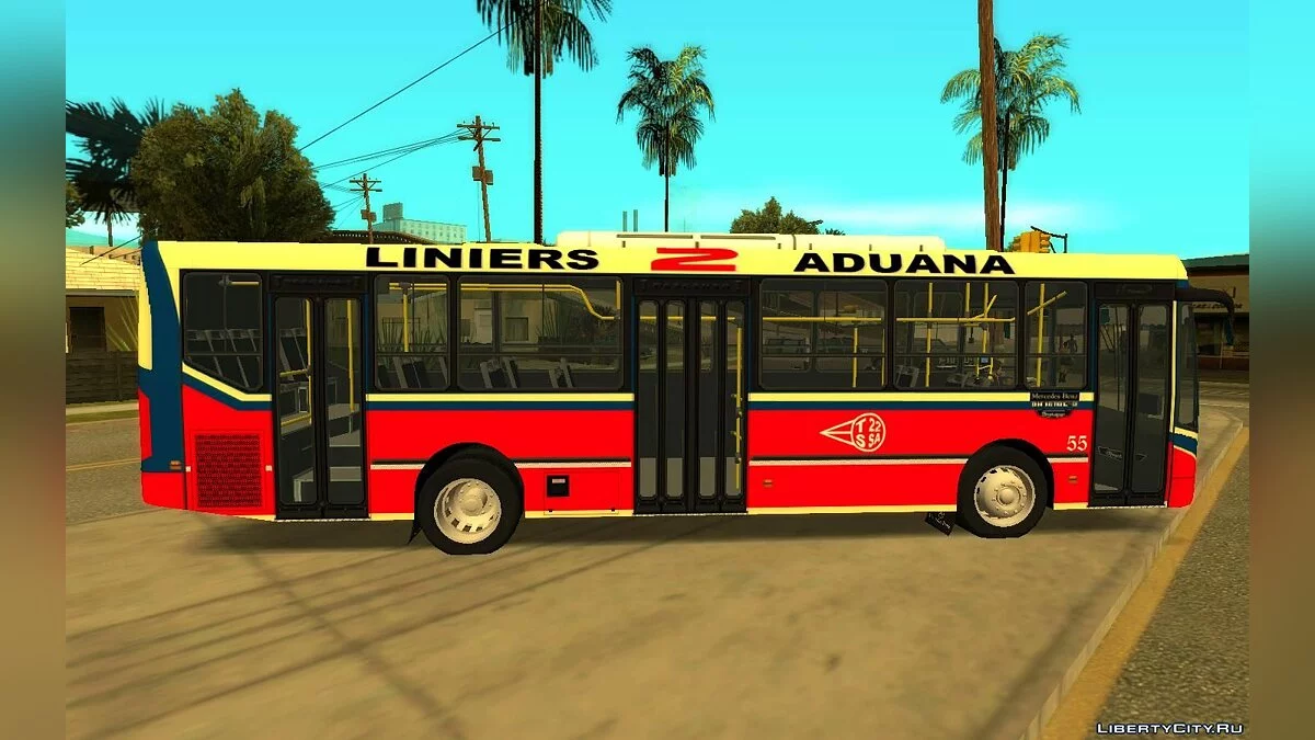 Metalpar Iguazu II MB OH1618L - Línea 2 / GTA San Andreas